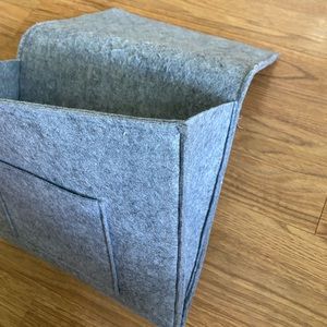 Over the bed storage bin